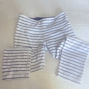 Lululemon Quiet stripe crop leggings size 4